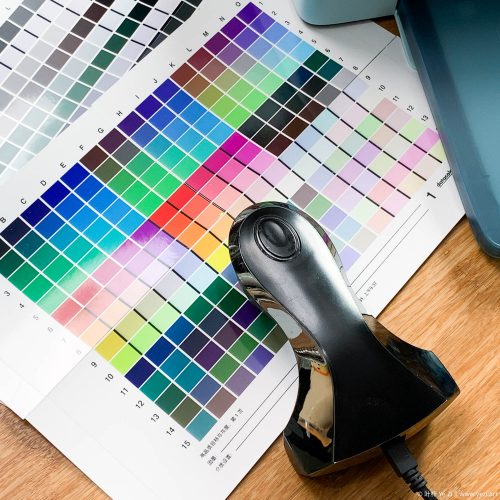 使用Datacolor Print Spyder测量富士小俏印II及佳能CP1300的色彩偏差