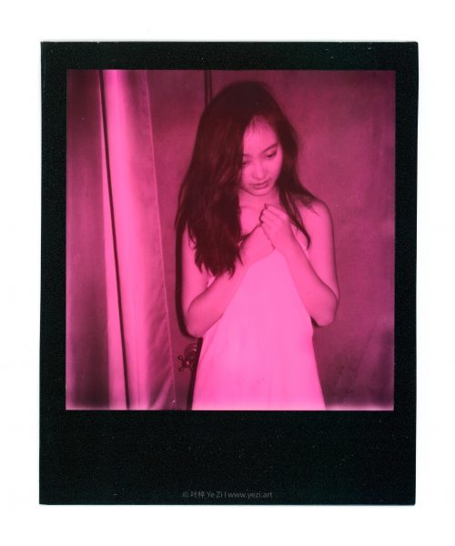 The Girls in Polaroid Portrait